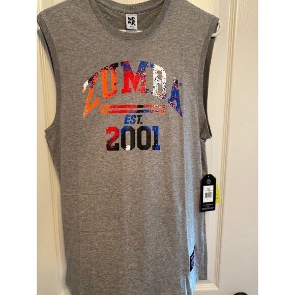 Unisex Small Zumba‎ Muscle Shirt NEW. - Picture 1 of 4